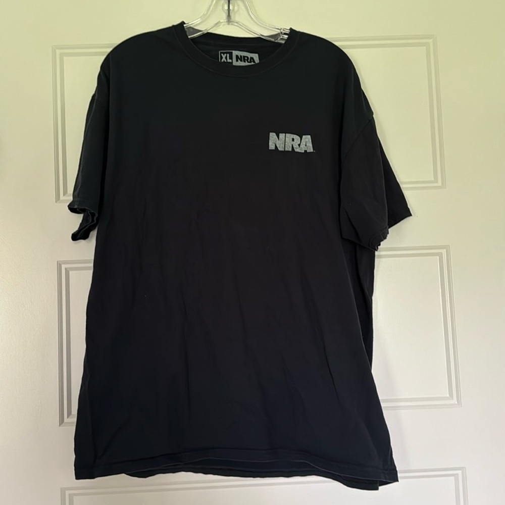 NRA Live Free or Die Trying Tee XL Black
